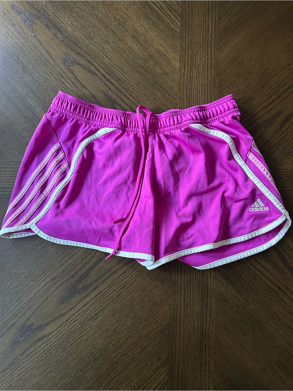 adidas Women’s Athletic Shorts with White Trim